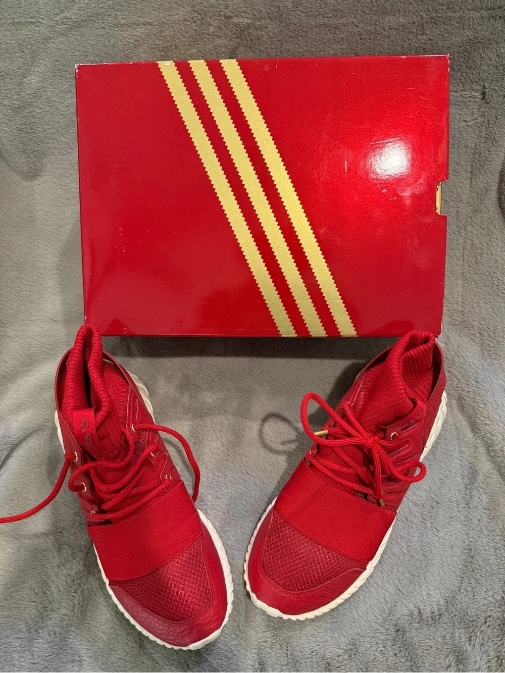 adidas Tubular Doom “Chinese New Year” (2016) Size 9.5M AQ2550 OG Box